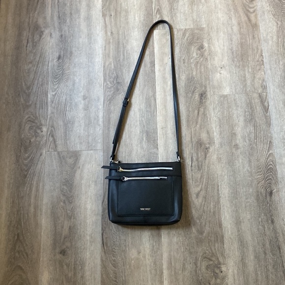 Black Nine West Faux Leather Purse - Picture 2 of 6